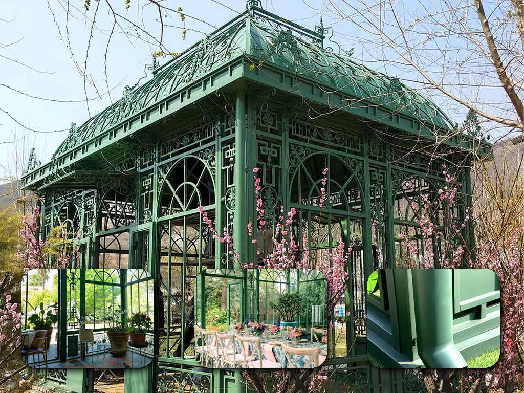 Victorian Greenhouse Conservatory, Victorian greenhouse conservatory installation services， Glass glazing panels for conservatories